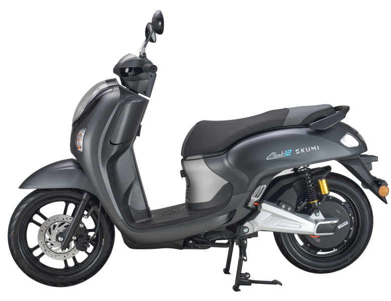 2026 Adixin Skumi EV-GRAY MATTE BLACK